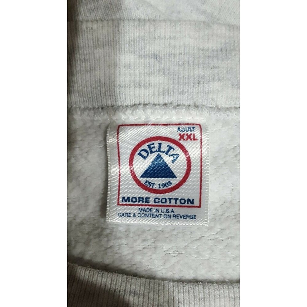 Cape Horn Crewneck Vintage Sweatshirt XXL Mens Gray Rounding Cape Horn Map - Picture 6 of 6